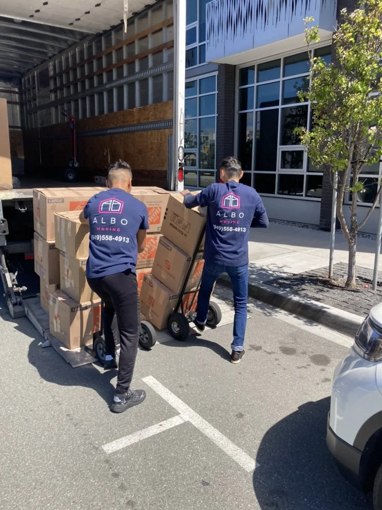 Loading packages to truck Loading packages to truck